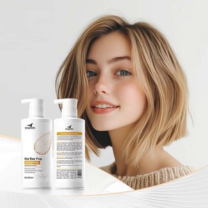HAOXIN OEM ODM Shampoing nourrissant au gingembre et au riz pour femmes, formule concentrée en crème anti-pelliculaire, ensemble de soins capillaires - Product Image 1