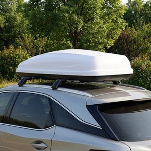 Fabricant OEM, boîte à bagages <span class=keywords><strong>de</strong></span> <span class=keywords><strong>toit</strong></span> pour SUV 680L, noir/<span class=keywords><strong>blanc</strong></span> <span class=keywords><strong>brillant</strong></span>, plastique ABS, étanche, porte-bagages <span class=keywords><strong>de</strong></span> <span class=keywords><strong>toit</strong></span> pour voiture, ouverture double latérale - Product Image 4