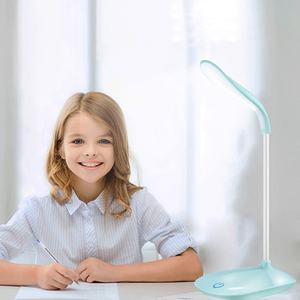 โคมไฟตั้งโต๊ะ LED ไร้สายแบบชาร์จไฟได้ ขายดี พร้อมพอร์ต USB ชาร์จไฟได้ ปกป้องสายตา ปรับความสว่างได้ 3 ระดับ พร้อมคอห่านปรับงอได้ - Product Image 6