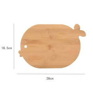 Solid Bamboo Cutting Board Irregular Shape Multifunction Household Kitchen Chopping <b>Block</b> For Fruit And Food Prep - Product Image 3