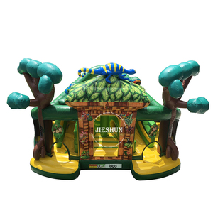 <span class=keywords><strong>2020</strong></span> Offre Spéciale Forêt Thème Château Combo gonflable Toboggan château Gonflable pour enfants - Product Image 3