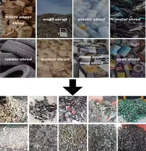 Industrial Waste Tire <strong>Shredding</strong> Machine, High Capacity Double Shaft Tyre Crusher for Scrap <strong>Rubber</strong> Recycling Plant - Product Image 6