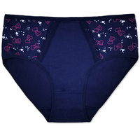 Culotte Femme Grande Taille, Slip Hipster Sexy en Coton de Haute Qualité