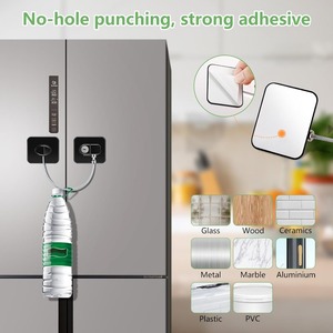 Fridge Cabinet Locks for <b>Kids</b> with Keys Self Adhesive Baby Safety Lock for Door Window Drawer Kitchen Appliance Toilet - Product Image 2