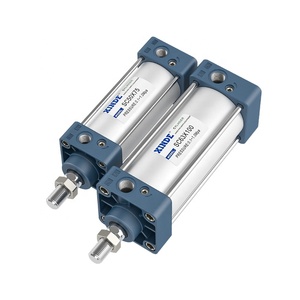 Cilindro Pneumatico Compatto Serie SC Standard <span class=keywords><strong>AirTAC</strong></span> Serie SC40 SC40X25/50/100/150/175/200/300/400/500-s Corpo in Alluminio Industriale - Product Image 1