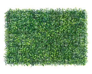 ZERO China Make Faux Boxwood Hedge Plants Wall Fake Hedge for Privacy Safety for Indoor and Outdoor Decor