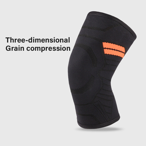 2220 # Sports compressione nylom ginocchiera <span class=keywords><strong>alta</strong></span> elasticizzata maglia <span class=keywords><strong>rotula</strong></span> al ginocchio stabilizza la corsa antiscivolo - Product Image 4