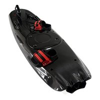 Moteur à jet en fibre de carbone à essence, jetboard 65 km/h, certifié CE, étanche pour les sports nautiques en mer, surf