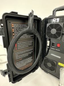 Máquina PEMF Veterinaria <span class=keywords><strong>de</strong></span> Alta Intensidad en Estuche con Ruedas, Tratamiento No Invasivo para la Curación Ósea Equina y la Reducción <span class=keywords><strong>de</strong></span> la Inflamación - Product Image 5