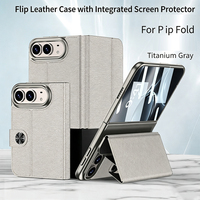Nouvelle coque antichoc Minibook pour iPhone Duo Duo Fold, accessoires mobiles en gros, étui avec support invisible