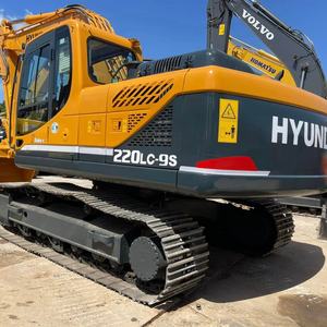 Excavadora de cadenas HYUNDAI 220LC-9S de alto rendimiento, usada, HX220S HX225, 22 toneladas, original de Corea del Sur, en stock. - Product Image 3
