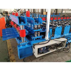 משמש הקש רעף מזוגג מתכת אריח גליל להרכיב מכונת למכירה - Product Image 5