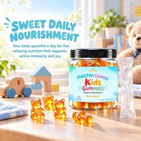AegleWell Gummies multivitaminés pour enfants, riches en vitamines essentielles, favorisent la santé immunitaire et complément nutritionnel global pour le corps