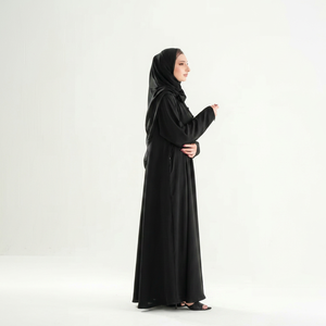 Colección de Vestidos de Verano para Mujer, Abaya Musulmana Tradicional de Talla Grande Premium Plus, Ropa de Viaje Modesta de Lujo, Bordada, Venta al Por Mayor - Product Image 1