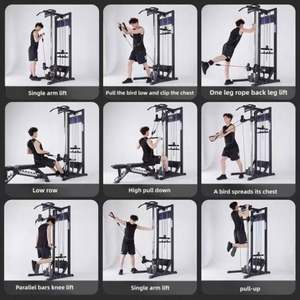 Máquina de Entrenamiento Multifuncional Comercial con Cable de Acero para Gimnasio, Venta Caliente de Fábrica - Product Image 2