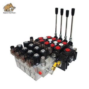 DCV140, 4 BANCO, 24 В гидравлический клапан, регулирующий клапан, ручное управление - Product Image 6