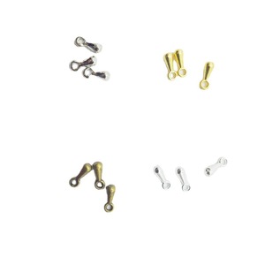 Pendentif en forme de larme en alliage plaqué pour la fabrication de colliers, lot de 1000 pièces, origine Yiwu - Product Image 5