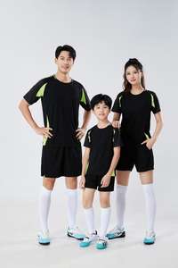 Uniforme de Fútbol Personalizado para Adultos y Niños, Absorbente de Sudor, Transpirable, de Secado Rápido, para <span class=keywords><strong>Entrenamiento</strong></span> y Competencia, de Manga Corta - Product Image 6