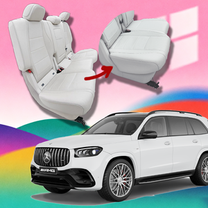 Cojín de Asiento de Segunda Fila para Mercedes-Benz AMG GLS63 (X167) 2025, Ensanchado y Engrosado (Versión de Siete Asientos) - Product Image 3