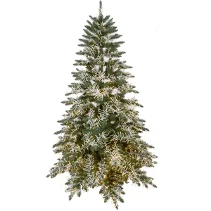   Árbol de Navidad de Lujo de Alta Gama, Mezcla de PE y PVC, Decoración Realista con Luces LED, Árbol de Navidad, Pino Navideño - Product Image 2