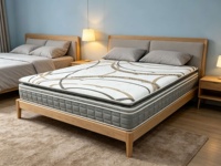 Matelas orthopédique standard durable à fermeté moyenne pour hôtels et écoles, vente en gros pour chambres d'hôtes