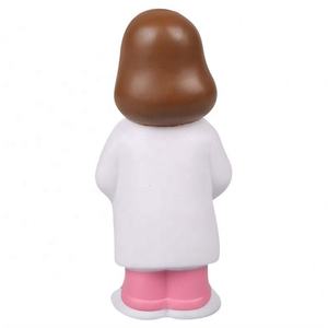 Balle anti-stress souple en mousse de PU pour médecin, jouet de relaxation et de soulagement pour les médecins, logo personnalisé promotionnel - Product Image 2