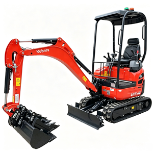 Mini-excavatrice Kubota U17 d'occasion du Japon, 1,7 tonne, 1 tonne, 2 tonnes, petite excavatrice Kubota économique avec certification EPA à vendre - Product Image 1