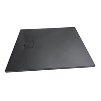 Receveur de douche Domo noir mat SMC série TB 26 mm, design moderne, garantie 1 an, vente directe usine pour usage hôtelier