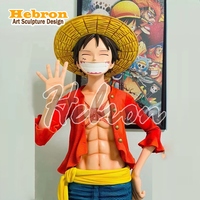 Figura de Anime Japonés Personalizada, Figura de One Piece, Escultura de Luffy, Estatua de Resina de Monkey D. Luffy para Decoración