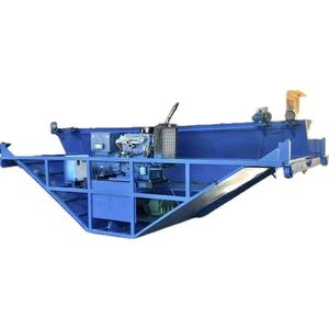 Machine de formage de canaux de drainage trapézoïdaux hydrauliques pour pavés de route en béton, moteur MXT100-900, puissance 3KW, 400m/jour - Product Image 1