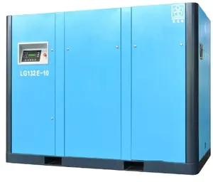 Kompresor udara sekrup besar, dua tahap 8 bar 132kw 175HP