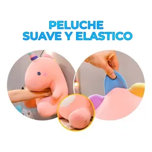 Dinosauro compleanno peluche 30 cm morbido elastico - Product Image 3