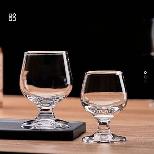 Vasos <span class=keywords><strong>de</strong></span> Chupito <span class=keywords><strong>de</strong></span> Vidrio Transparente <span class=keywords><strong>de</strong></span> 50 ml, sin Plomo, con Fondo Grueso, Logotipo Personalizado, Divertidos, para Whisky, Tequila, Sublimación en Blanco, Estilo Americano - Product Image 3