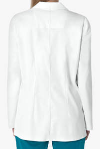 Blouse de laboratoire médicale unisexe élégante de haute qualité XL personnalisée, uniformes d'infirmière et de médecin pour femmes, uniformes d'hôtellerie imprimés 100% - Product Image 4