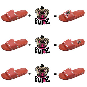 Sandalias Personalizadas de PVC para Mujer, Chanclas Planas con Punta Abierta y Diapositivas Unisex, Ideal para Uso en Exteriores, Verano - Product Image 4