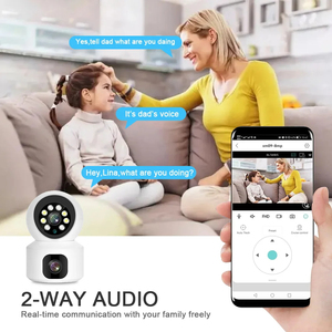 <span class=keywords><strong>Camera</strong></span> an ninh thẻ Sim 4G tự động theo dõi cuộc sống thông minh màn hình bé 4MP ống kính kép Wifi PTZ <span class=keywords><strong>IP</strong></span> Mạng <span class=keywords><strong>Camera</strong></span> V380 trong nhà CMOS - Product Image 2