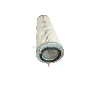 Factory Direct Supply Industrial Manufacturer Pleated Dust Air Filter Cartridge Filter Dust Collection supplier