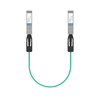 Marca de fibra óptica Compatible 40G QSFP + 100g SFP + Cable de fibra óptica activa AOC QSFP + 3M 5M 10 metros Cable OM3