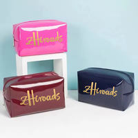 Petits étuis à cosmétiques de voyage en nylon imperméable PVC avec logo personnalisé, organisateurs de mode, trousse de toilette portable à fermeture éclair