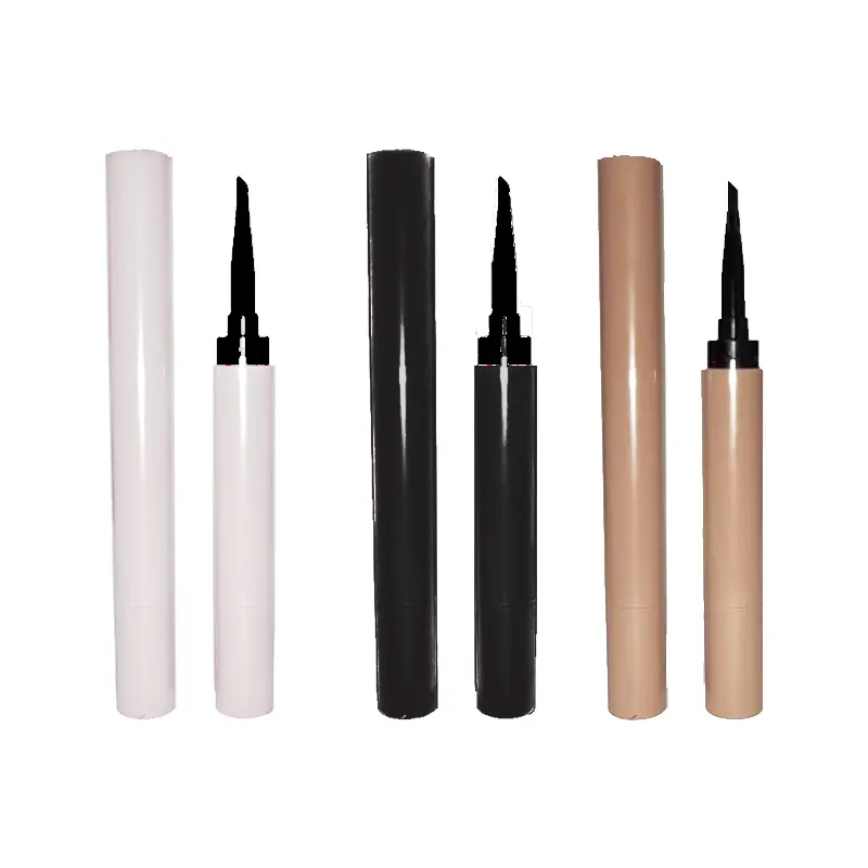 No Logo Wholesale Colors Long Lasting Waterproof Brow Pen Brown Eyebrow Cream Pencil with brush