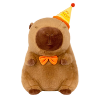 Nouveauté Animal en peluche capybara mignon jouet Kawaii anniversaire Capybara en peluche doux PP coton remplissage soulagement du stress fête des enfants