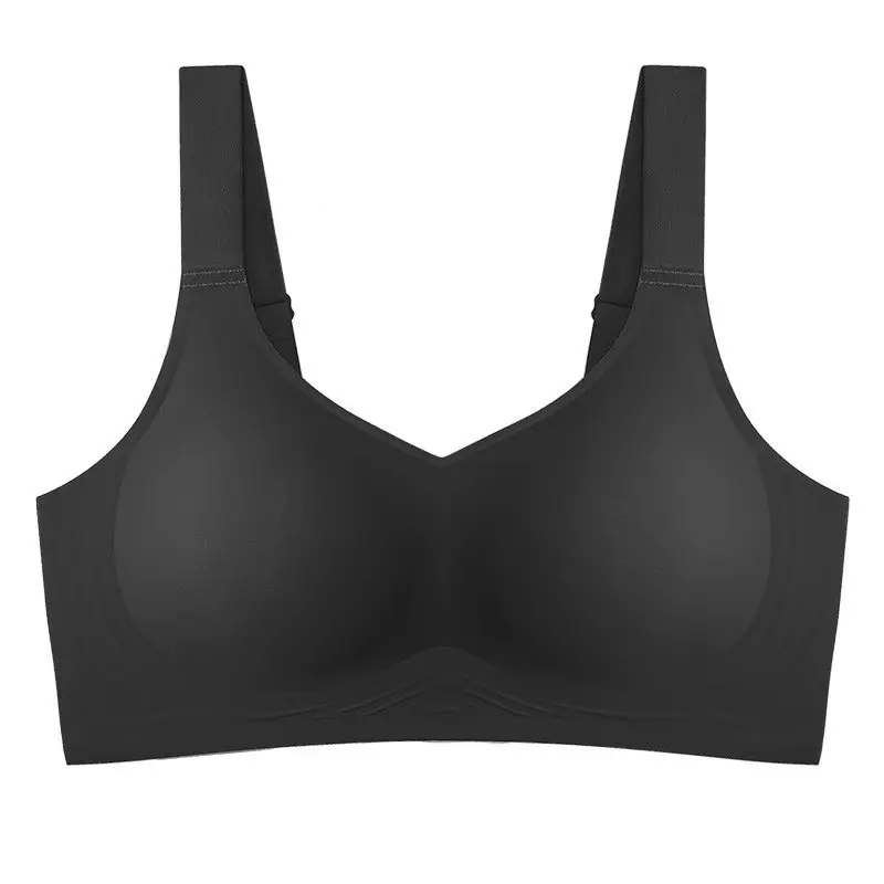 Wholesale High Quality seamless bra women's thin 3D Jelly strip push-up Plus Size Sport Bra For Women's