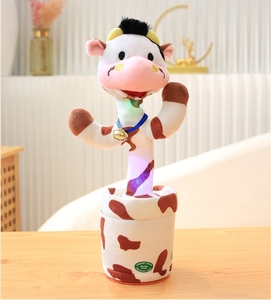 36Cm Điện Thú Nhồi Bông Xương Rồng Đồ Chơi Sang Trọng Ca Hát Nhảy Múa Tking Thỏ Bò Tăng Trẻ Em Điện Đồ Chơi Sang Trọng - Product Image 3