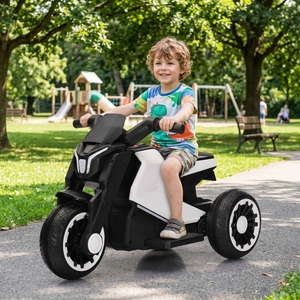 Kids Ride-On 4-<b>Wheel</b> <b>Plastic</b> Car Battery Powered for 2-6 Years - Product Image 1