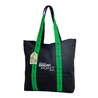 Sac fourre-tout pour femme de grande capacité, réutilisable, uni, avec logo personnalisé, sac de shopping, sac à main pour la promotion d'entreprise