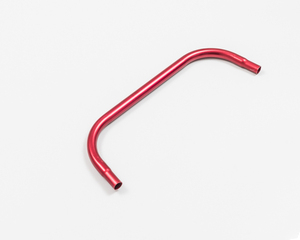 Tubes en aluminium anodisé argenté sur mesure 6063 7075 6005 2024 avec services de chanfreinage, pliage et soudage - Product Image 2