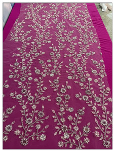Vestidos Elegantes y Sexys de Blinglace, Alta Calidad, Ecológicos, 100% Poliéster, Malla Francesa con Cuentas Bordadas, Diseño Floral Vintage - Product Image 2