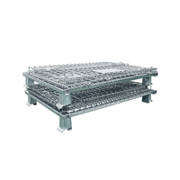 Cage de stockage pliable en acier galvanisé, best-seller, pour le tri des marchandises dans les supermarchés et les centres de distribution