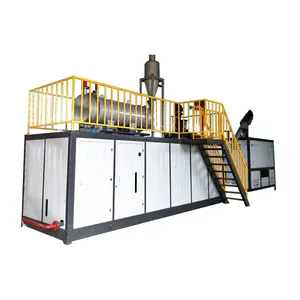 1Ton animal poultry chicken duck waste treatment rendering processing equipment machine for small compact slaughterhouse