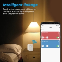 WiFi tuya Alarme de détection infrarouge sans fil intelligente USB avec capteur de mouvement PIR
